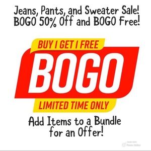 PANTS, JEANS, & SWEATER SALE!!